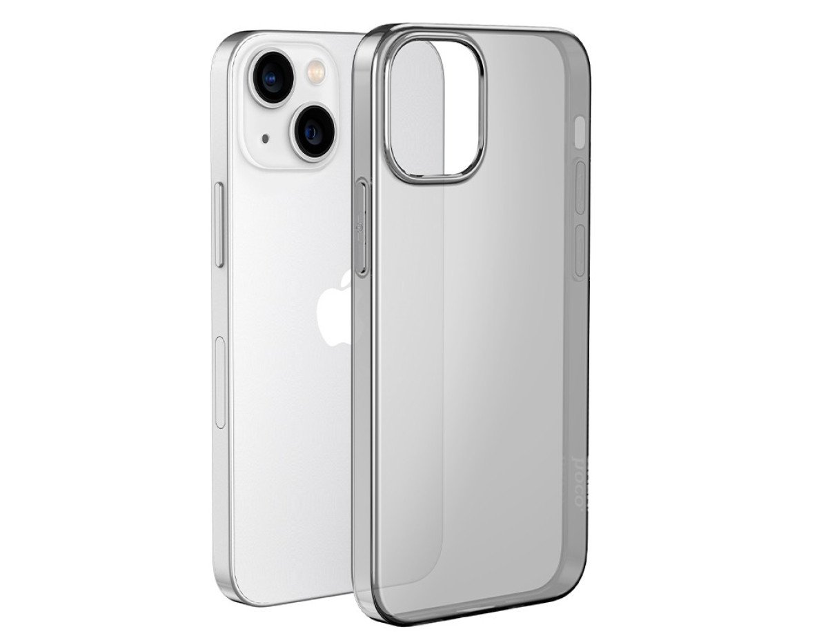 Θήκη Hoco TPU Light Series για Apple iPhone 15 Smoke