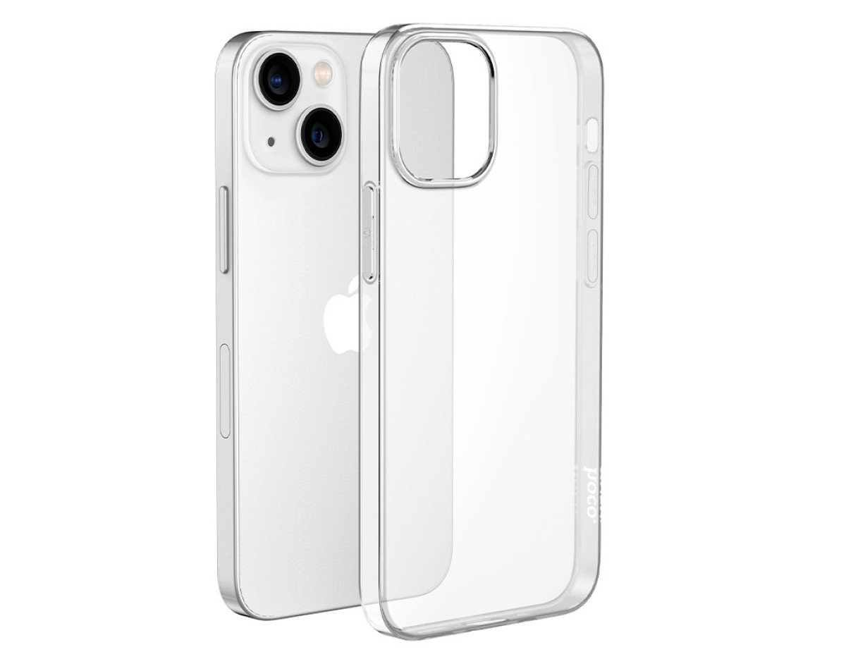 Θήκη Hoco TPU Light Series για Apple iPhone 15 Διάφανη