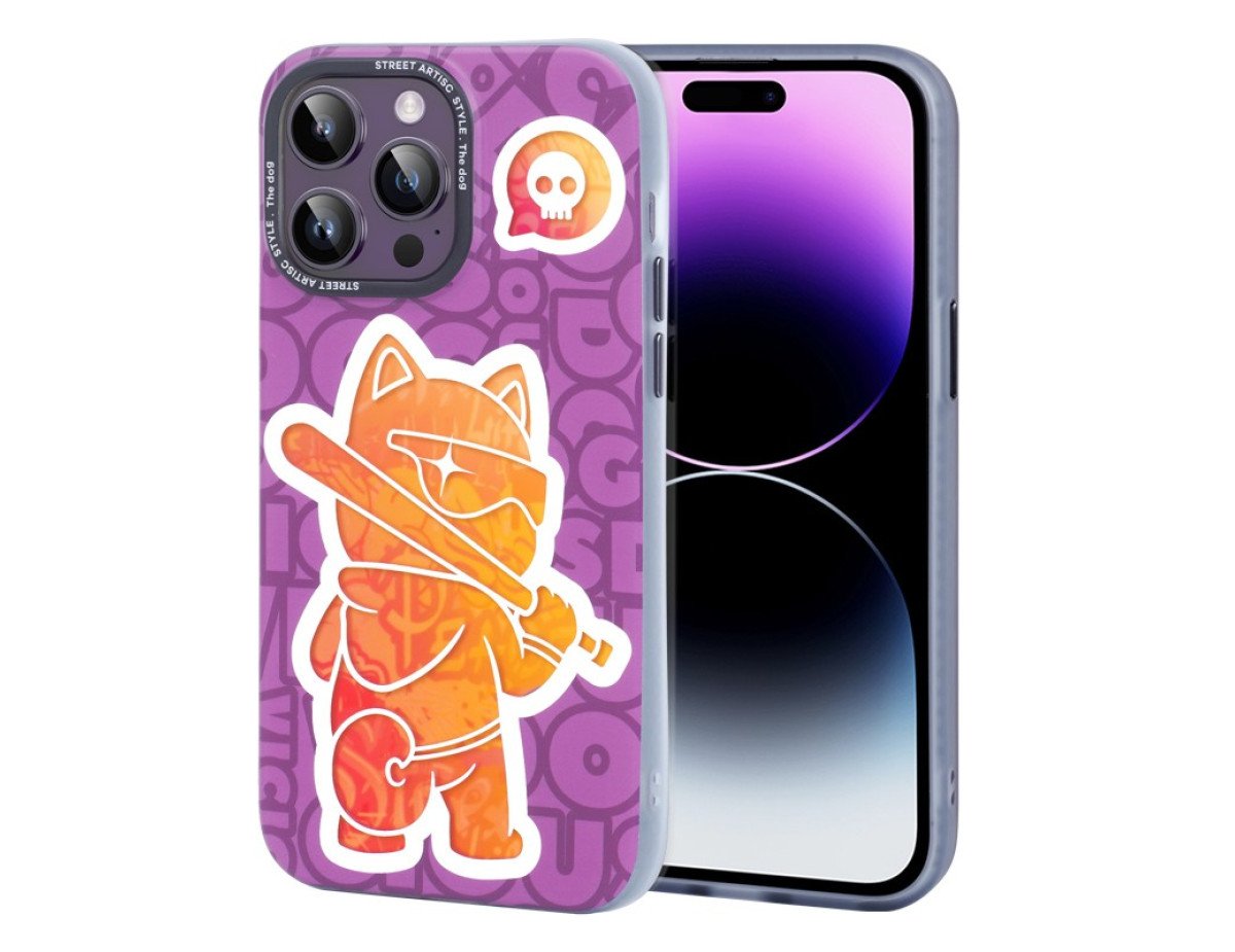 Θήκη Hoco Cool Me Series για Apple iPhone 14 Pro 3D Dog