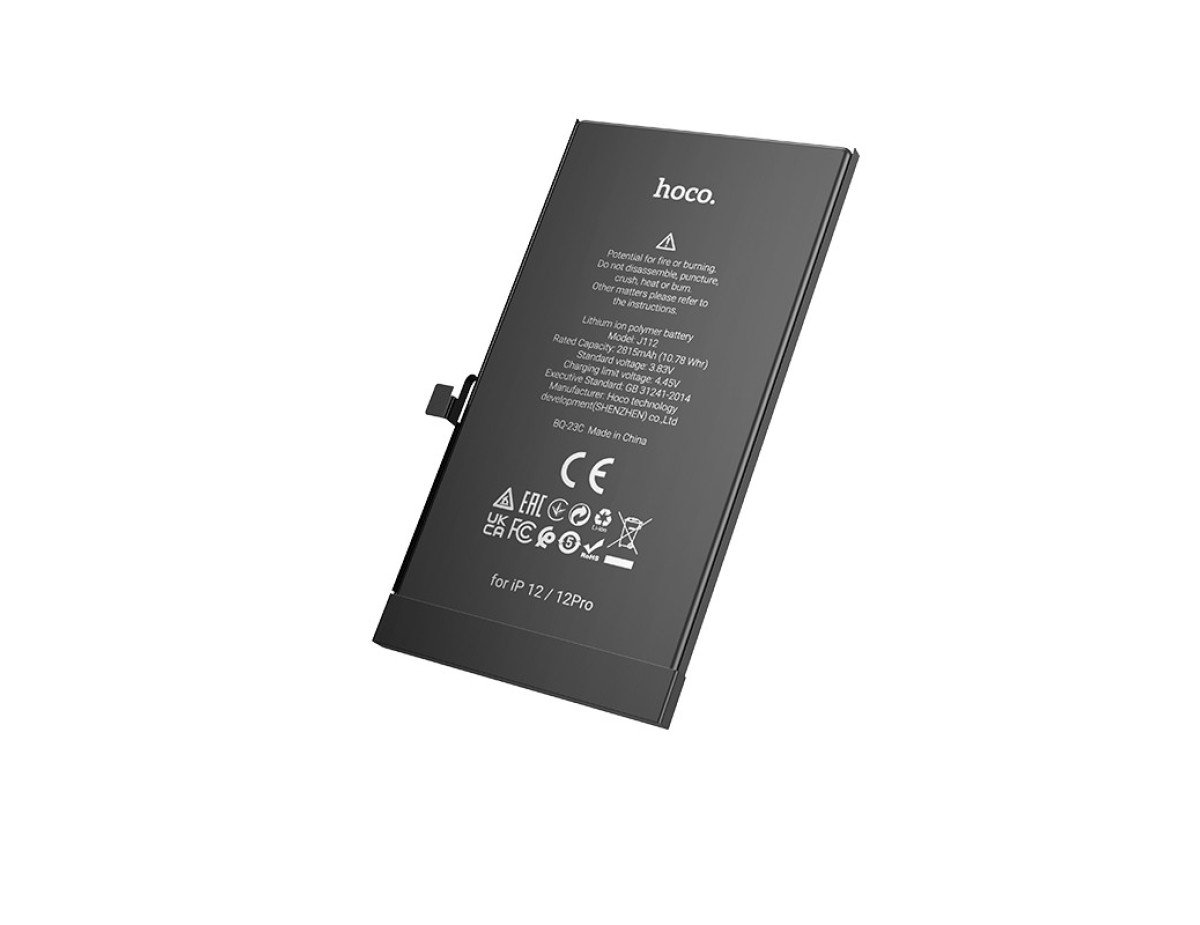 Μπαταρία Hoco Zero Cycle Συμβατή με Apple iPhone 12 / iPhone 12 Pro 2815mAh Χωρίς Installation Warning