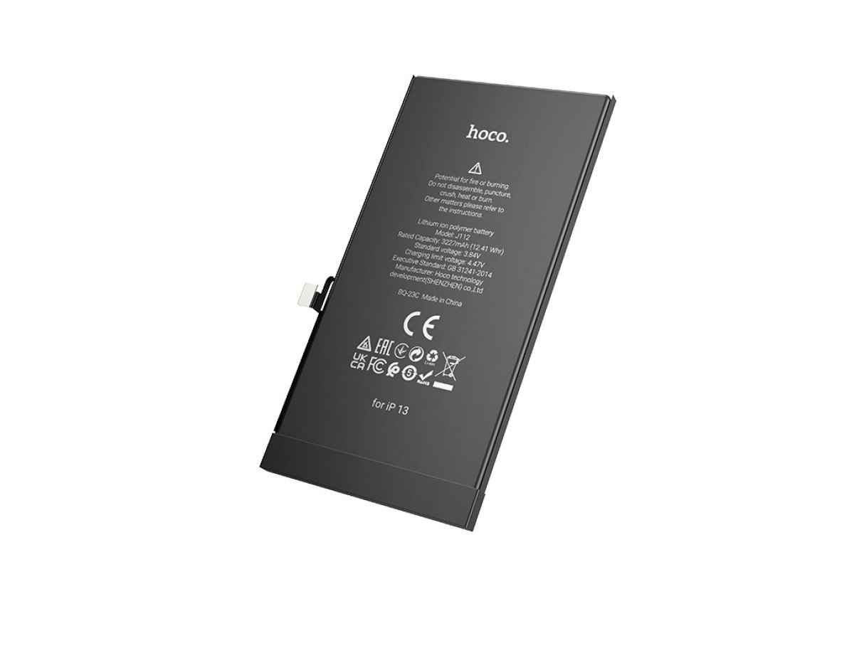 Μπαταρία Hoco Zero Cycle Συμβατή με Apple iPhone 13 3227mAh Χωρίς Installation Warning