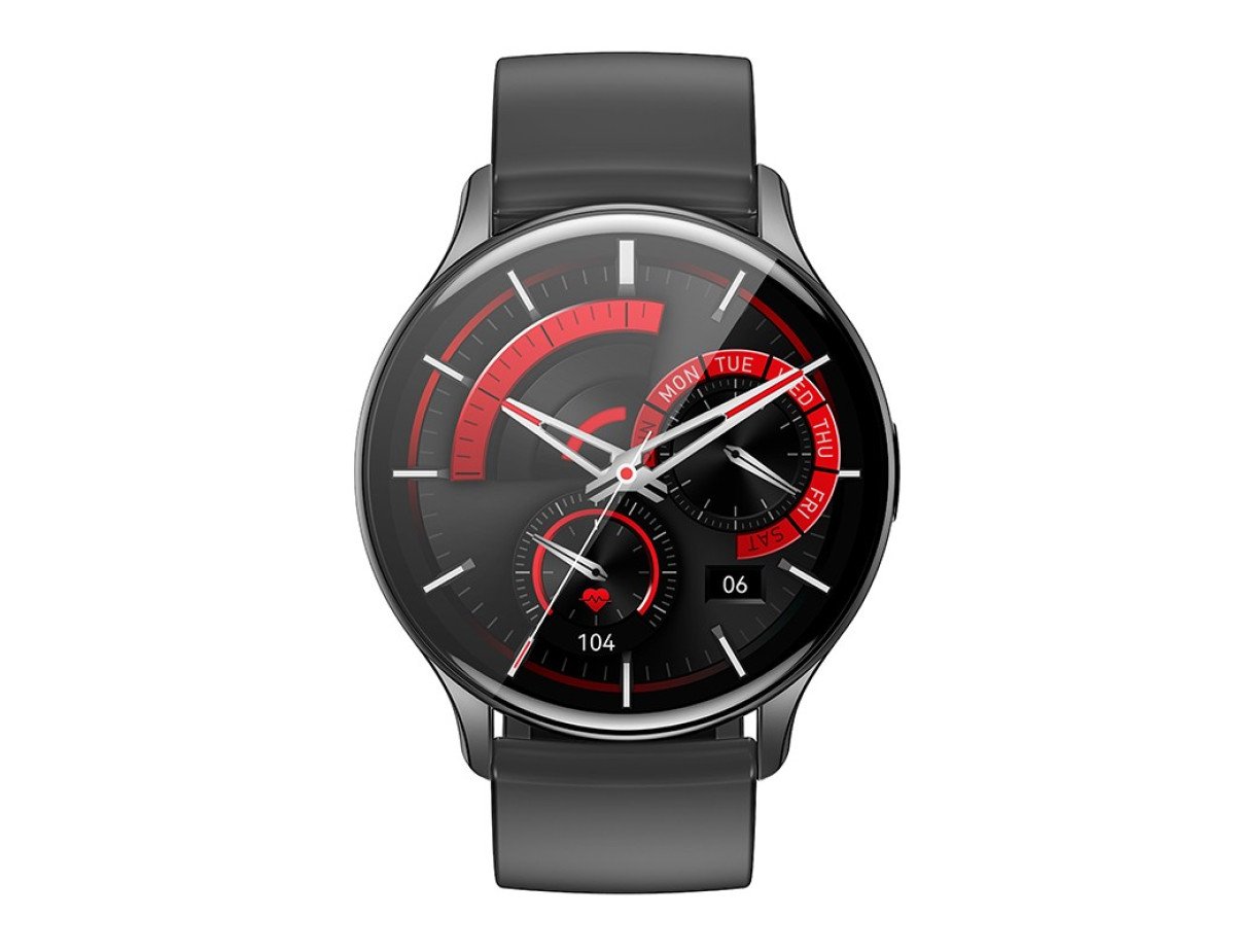 Smartwatch Hoco Y15 IP68 AMOLED Οθόνη 1.43" 260mAh V5.0 με Δυνατότητα Κλήσεων Μαύρο