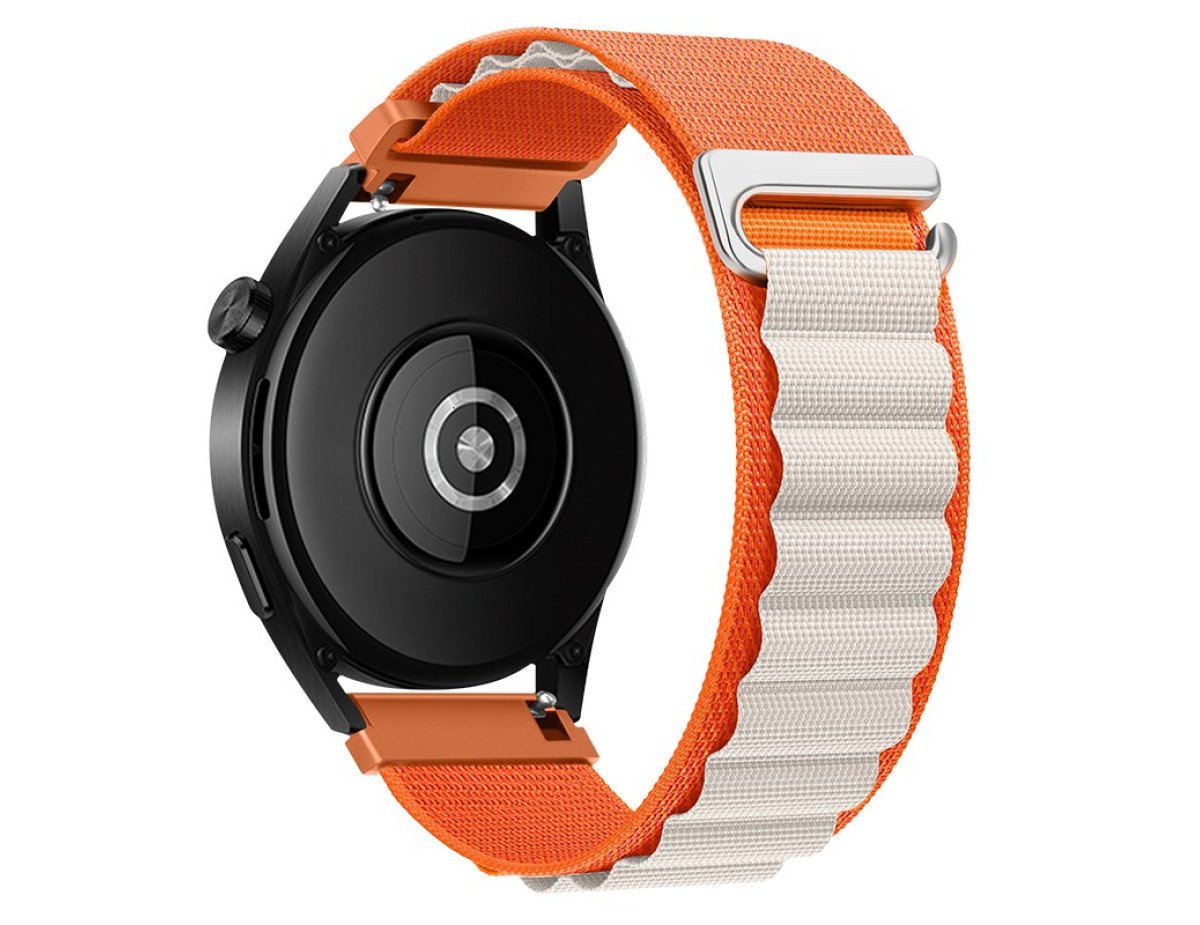 Watchband Hoco WH05 Climbing Series από Nylon για Samsung Huawei Xiaomi Vivo OPPO κα 20mm Universal Πορτοκαλί Starlight