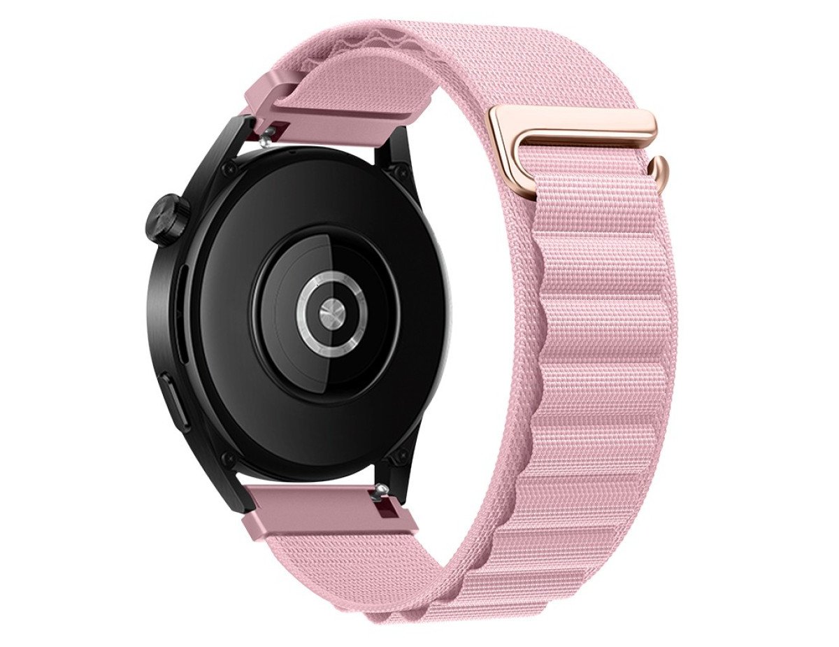 Watchband Hoco WH05 Climbing Series από Nylon για Samsung Huawei Xiaomi Vivo OPPO κα 20mm Universal Pink Cream