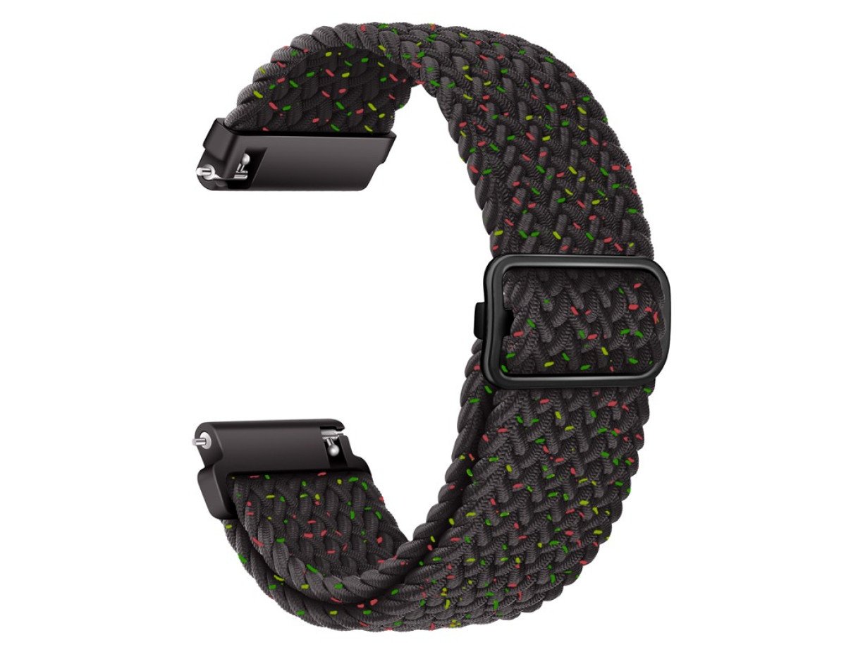 Watchband Hoco WH03 Jane Eyre Series από Ultra-Thin Nylon για Samsung Huawei Xiaomi Vivo κα 20mm Universal Star Black