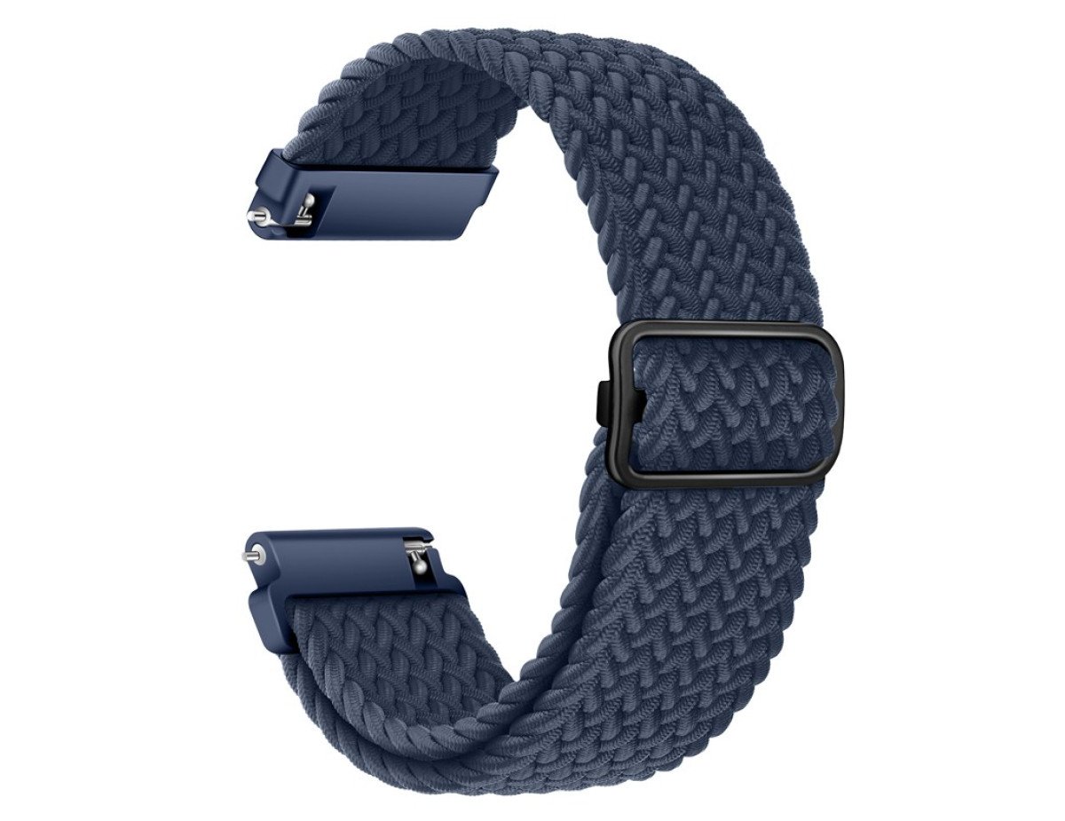 Watchband Hoco WH03 Jane Eyre Series από Ultra-Thin Nylon για Samsung Huawei Xiaomi Vivo κα 20mm Universal Σκούρο Μπλε