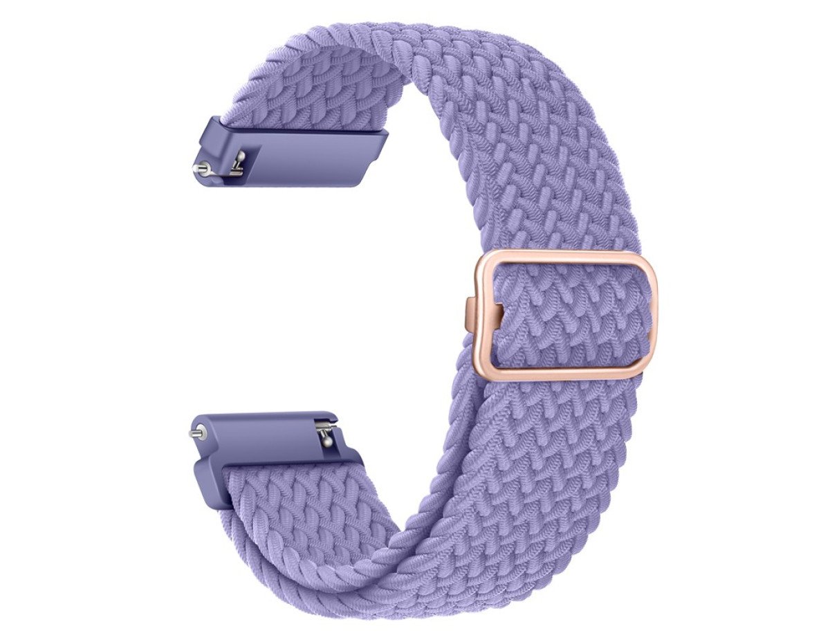 Watchband Hoco WH03 Jane Eyre Series από Ultra-Thin Nylon για Samsung Huawei Xiaomi Vivo κα 20mm Universal Lavender