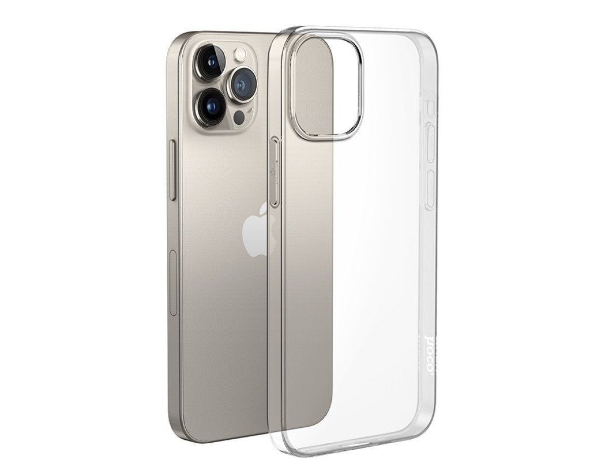 Θήκη Hoco TPU Light Series για Apple iPhone 15 Pro Διάφανη