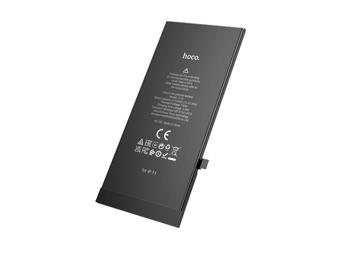 Μπαταρία Hoco J112 Zero Cycle Συμβατή με Apple iPhone 11 3110mAh Χωρίς Installation Warning