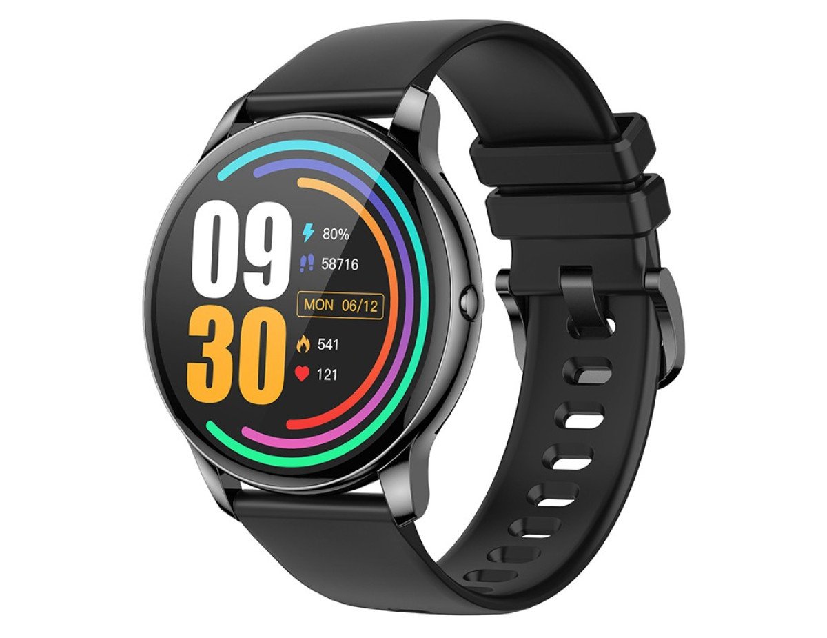 Smartwatch Hoco Y10 AMOLED Οθόνη 1.3" 3ATM 230mAh V5.0 Silicon Band Γκρι