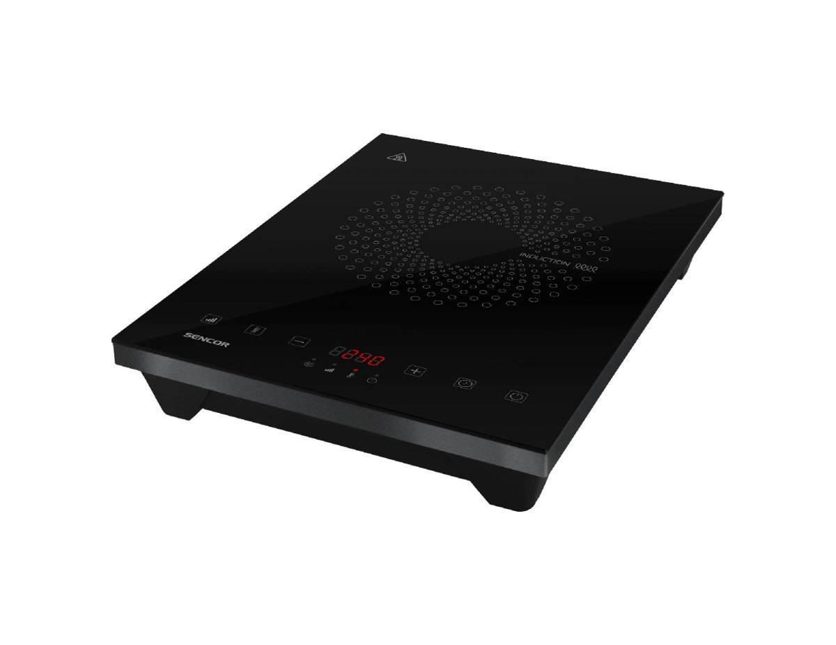 Φορητή Επαγωγική Εστία Μονή TouchControl 2000W 26cm Sencor SCP 3601GY Μαύρη