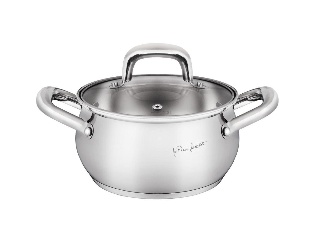 Κατσαρόλα SHAPE 16cm1,8lt Stainless Steel Lamart LT1158