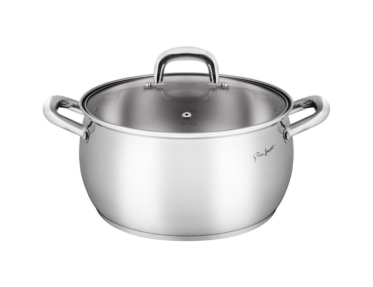 Κατσαρόλα SHAPE  24cm 6lt Stainless Steel Lamart LT1162