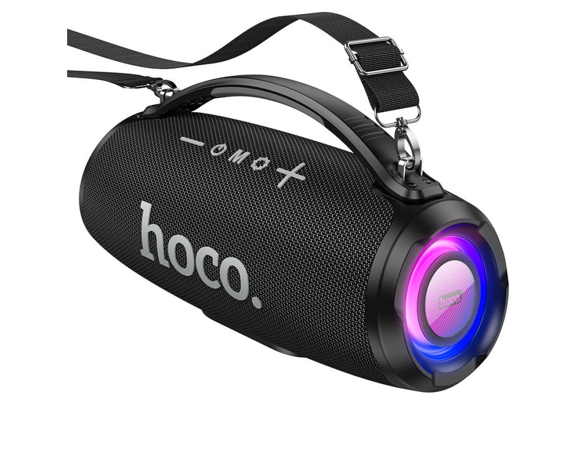 Φορητό Ηχείο Wireless Hoco HA4 Surge Οutdoor TWS V5.3 4500mAh 2x20W με USB Micro SD 3.5mm FM και LED Μαύρο