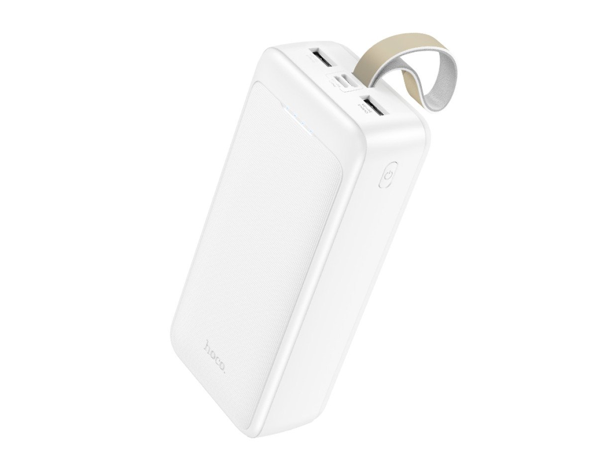 Power Bank Hoco J111B 30000mAh 96Wh με 2x USB-A 5V/2A Λευκό