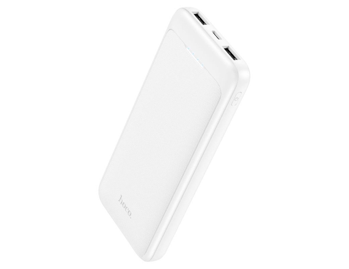 Power Bank Hoco J110A 10000mAh με 2xUSB-A Λευκό