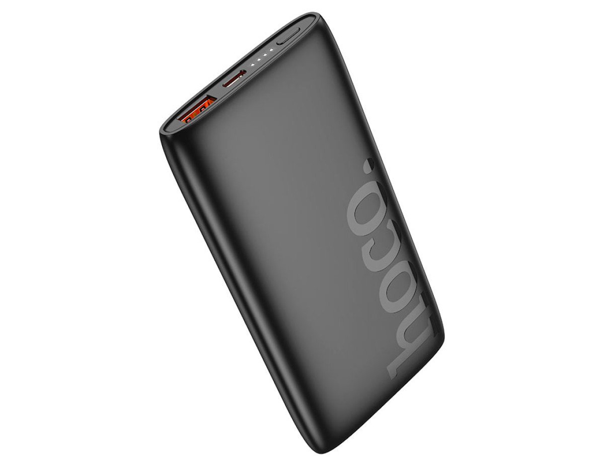 Power Bank Hoco J122 10000mAh PD3.0, PD20W, QC3.0, QC2.0 με 2xUSB-A και USB-C Μαύρο