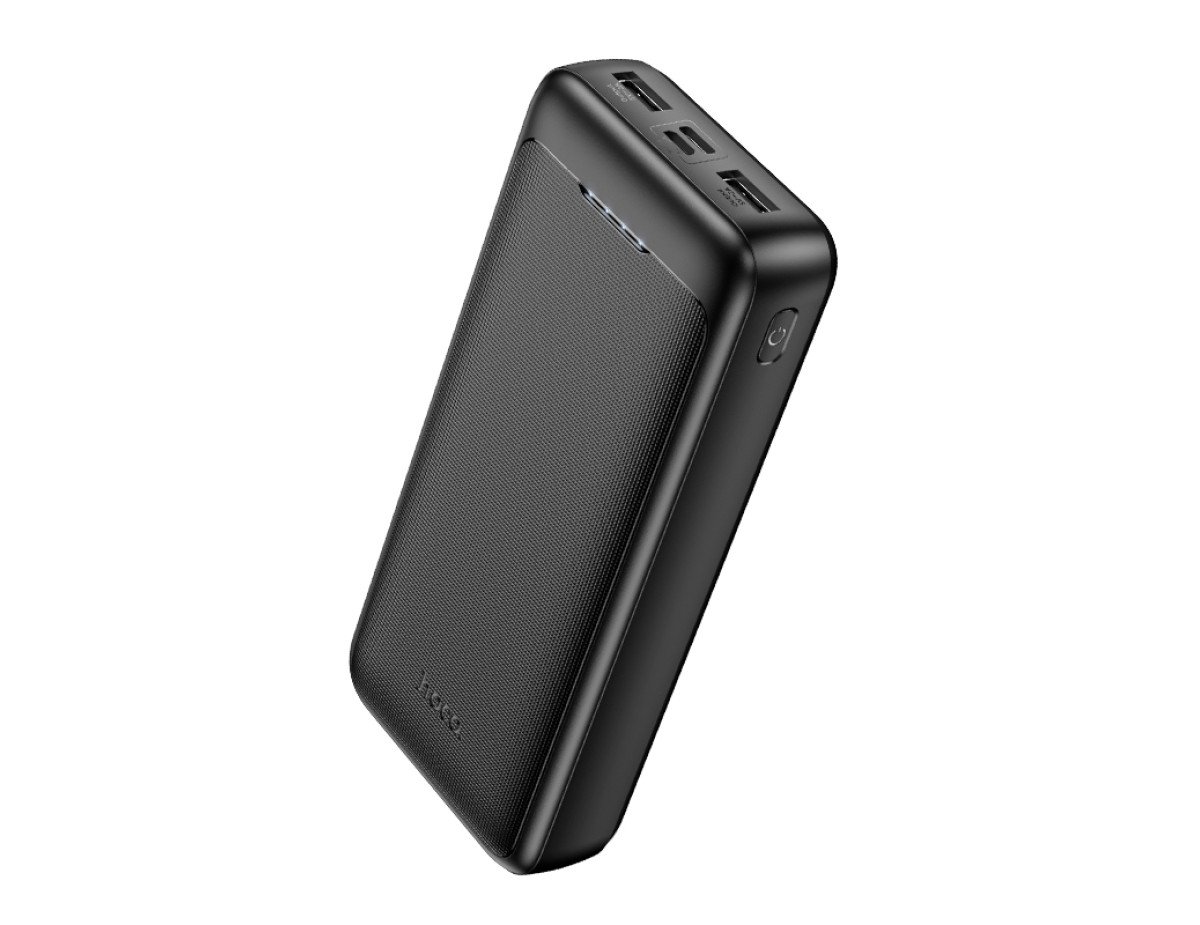 Power Bank Hoco J111A 20000mAh 96Wh με 2x USB-A 5V/2A Μαύρο