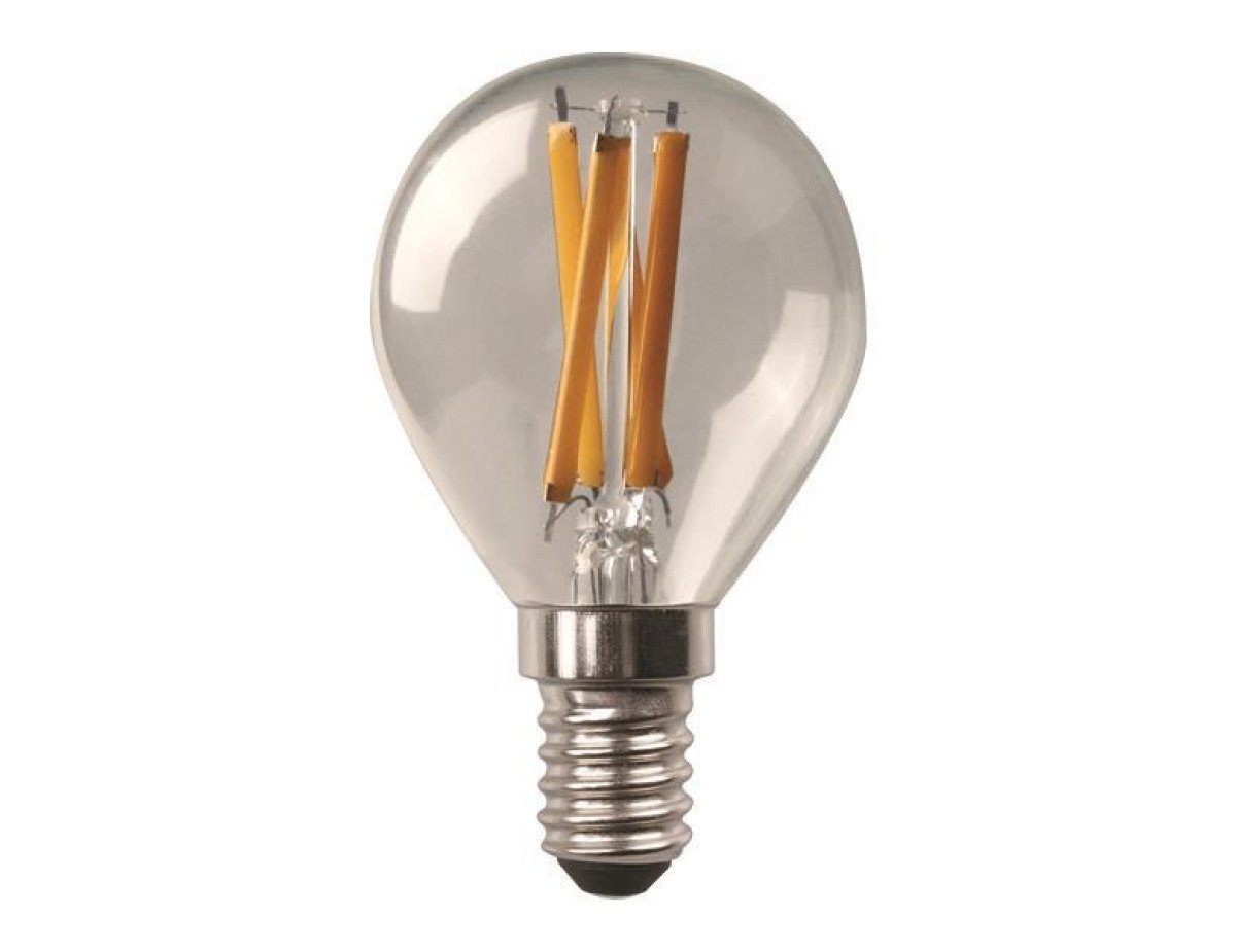 ΛΑΜΠΑ LED ΣΦΑΙΡΙΚΗ CROSSED FILAMENT 6.5W E14 3000K 220-240V