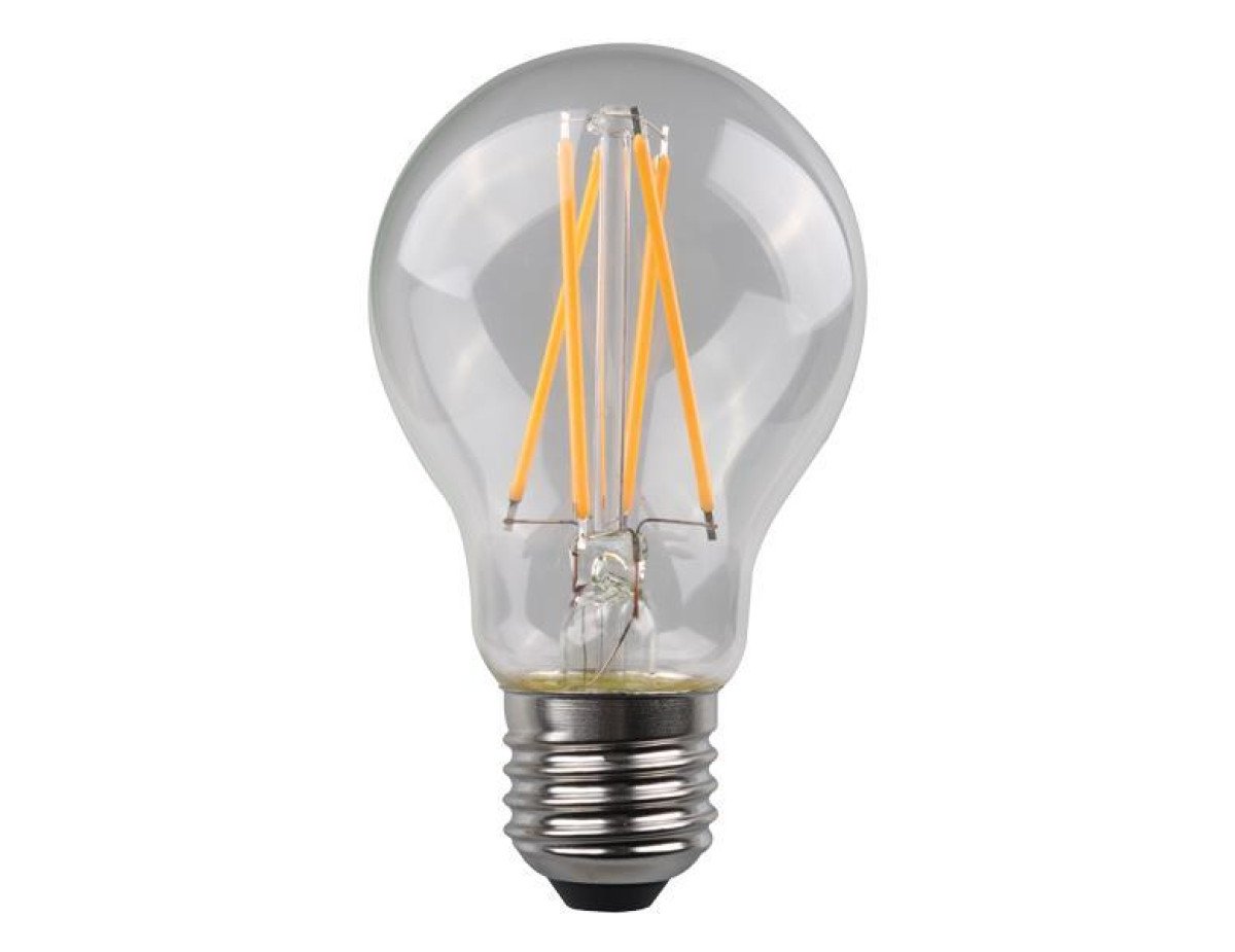 ΛΑΜΠΑ LED ΚΟΙΝΗ CROSSED FILAMENT 9W E27 6500K 220-240V CLEAR 2τμχ