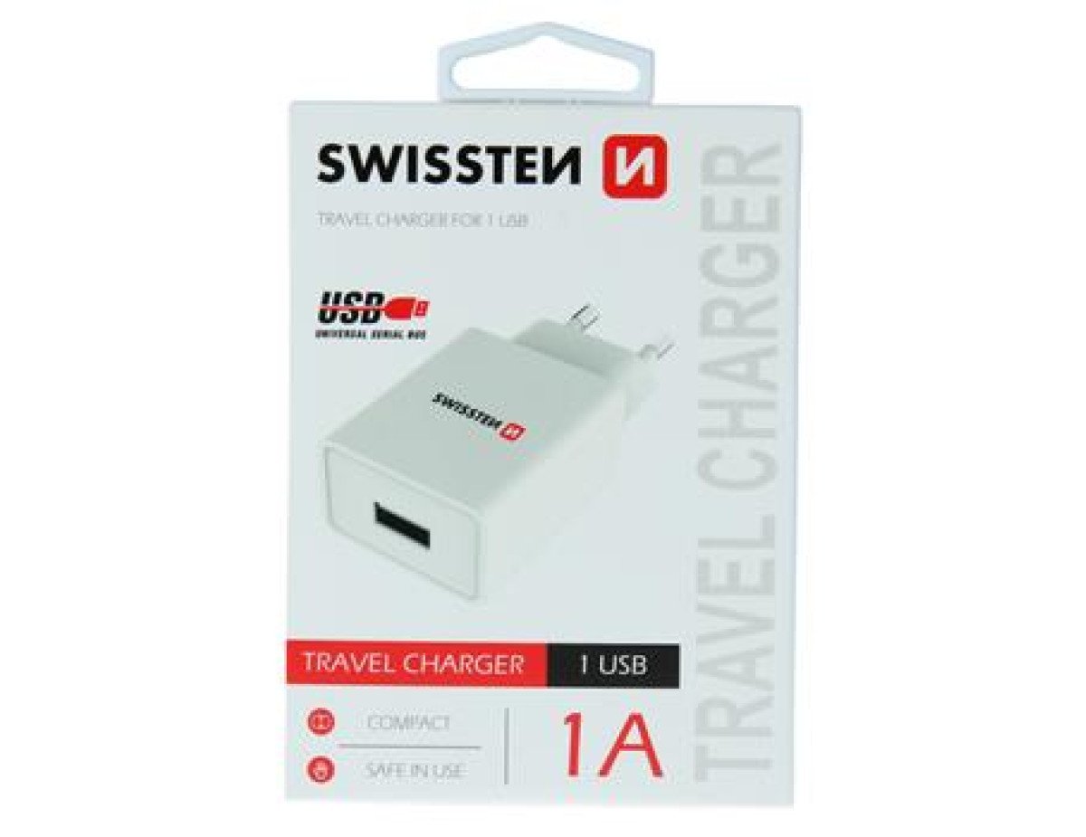 SWISSTEN ΦΟΡ ΤΑΞΙΔΙΟΥ 1Α 1 USB