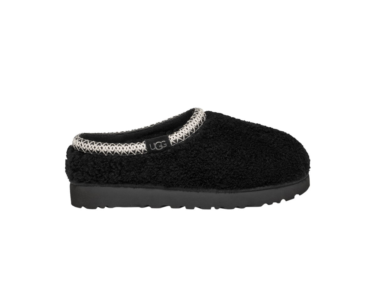 UGG Tasman Maxi Curly Slipper Black (Women's)