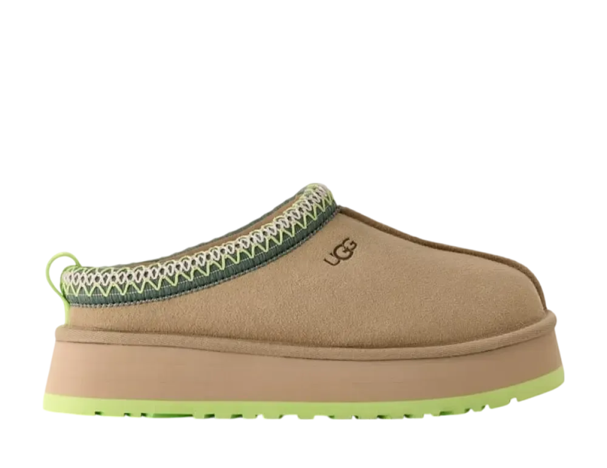 UGG Tazz II Slipper Mustard Seed Vibrant Green (Women's)