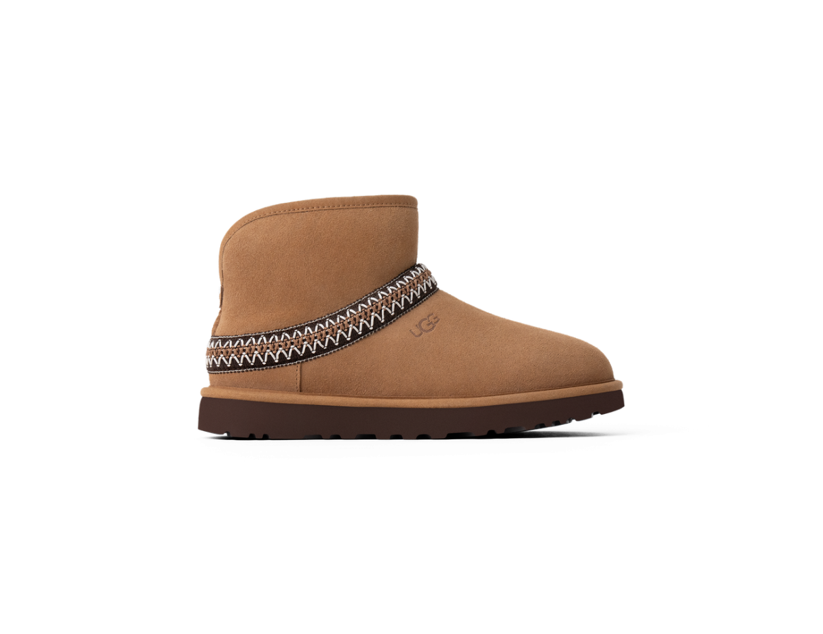 UGG Classic Mini Crescent Chestnut (Women's) UGG Classic Mini Crescent Chestnut (Women's)