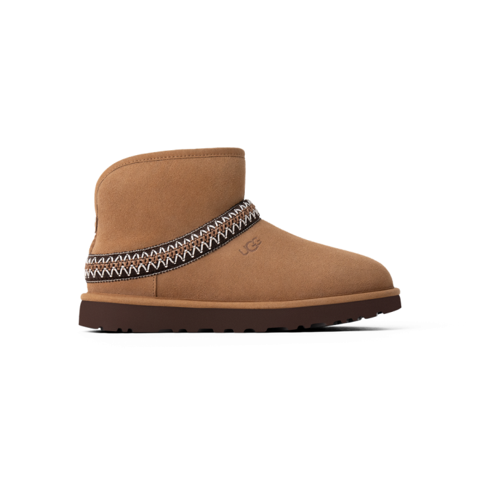 UGG Classic Mini Crescent Chestnut (Women's) UGG Classic Mini Crescent Chestnut (Women's)