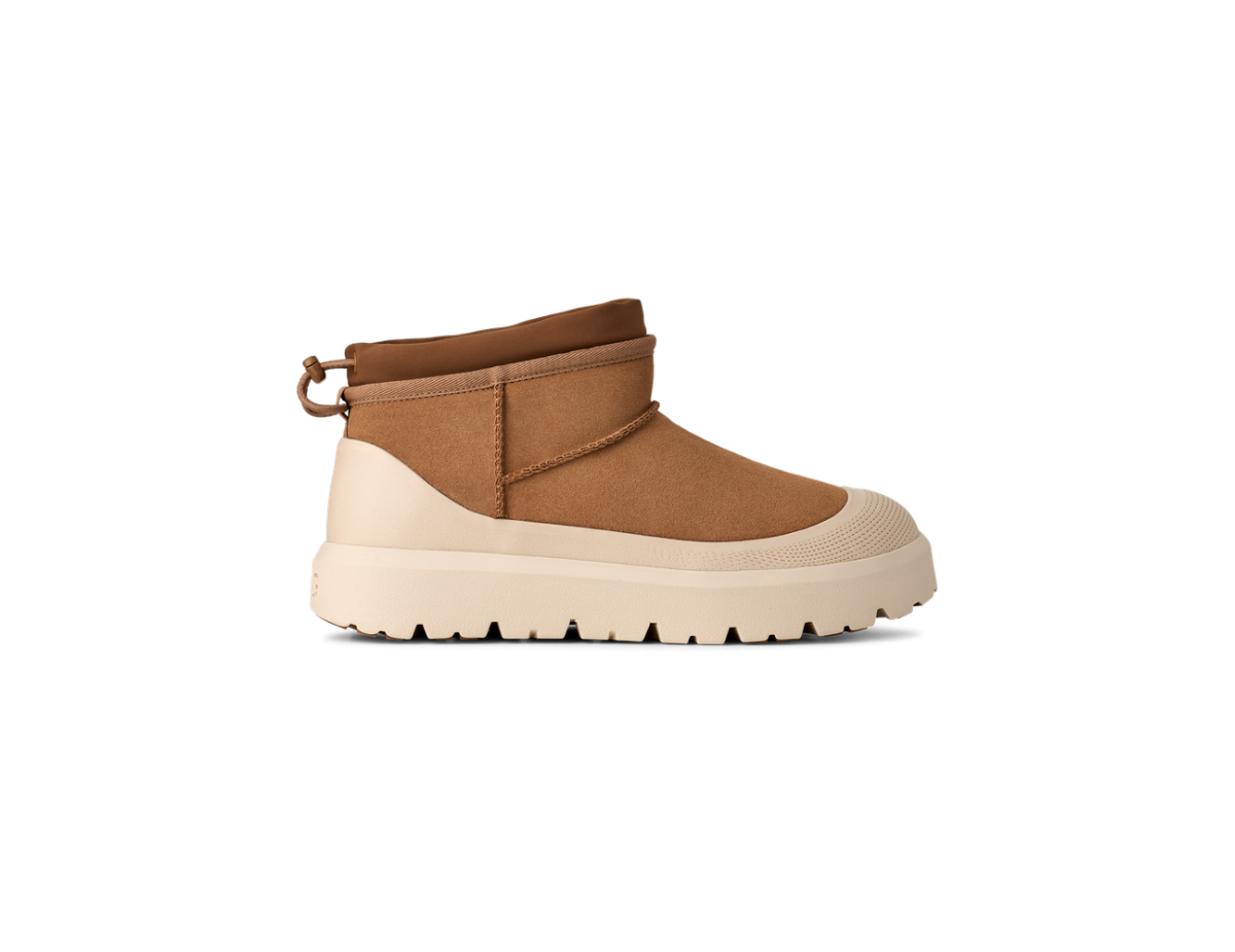 UGG Classic Ultra Mini Weather Hybrid Boot Chestnut Whitecap UGG Classic Ultra Mini Weather Hybrid Boot Chestnut Whitecap