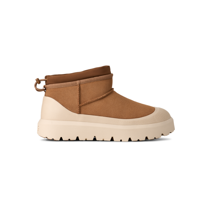 UGG Classic Ultra Mini Weather Hybrid Boot Chestnut Whitecap UGG Classic Ultra Mini Weather Hybrid Boot Chestnut Whitecap