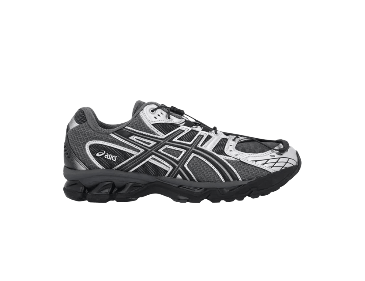 ASICS Gel Nimbus 10.1 x UNAFFECTED Grey Silver Black ASICS Gel Nimbus 10.1 x UNAFFECTED Grey Silver Black