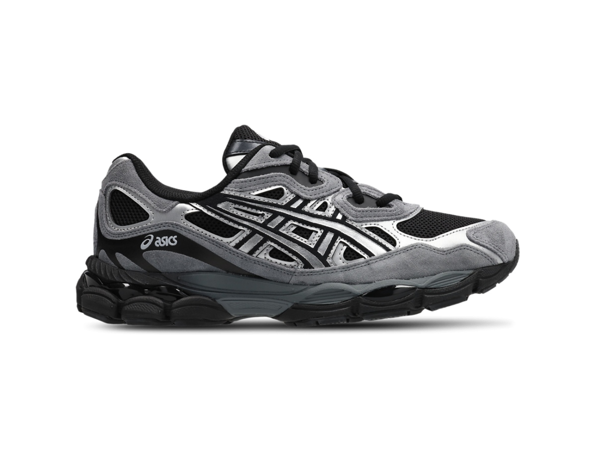 ASICS Gel-NYC Black Pure Silver Grey ASICS Gel-NYC Black Pure Silver Grey