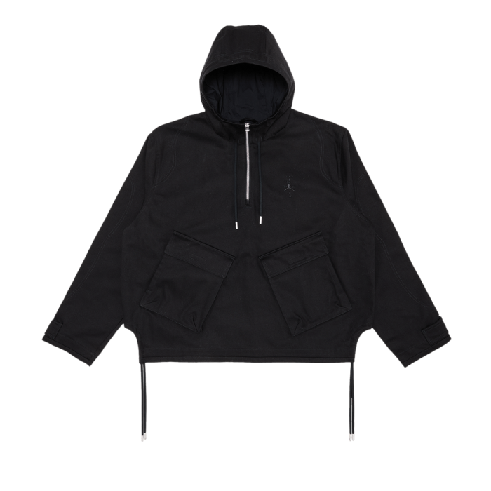 Air Jordan x Travis Scott 1/2-Zip Jacket 'Black'