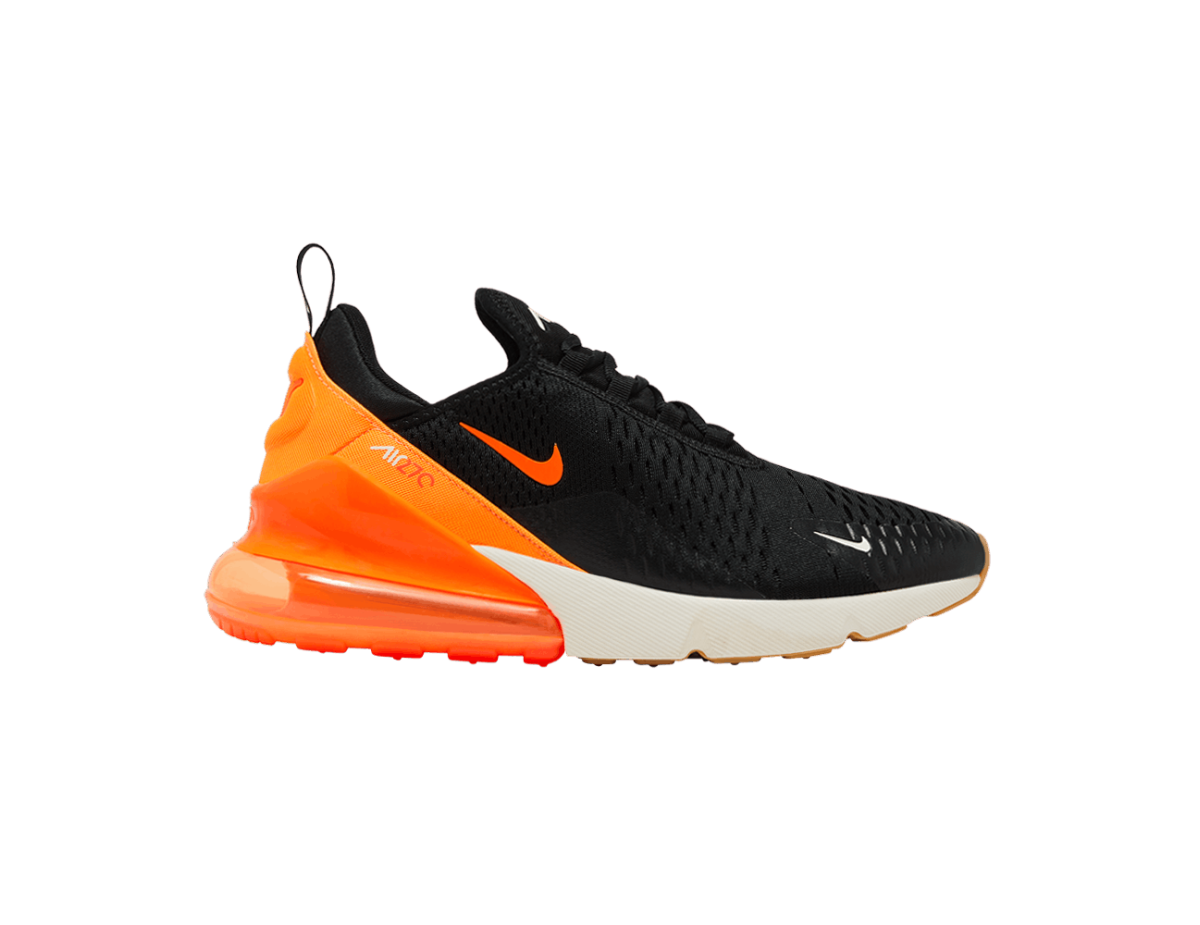 Nike Air Max 270 Black Phantom Total Orange