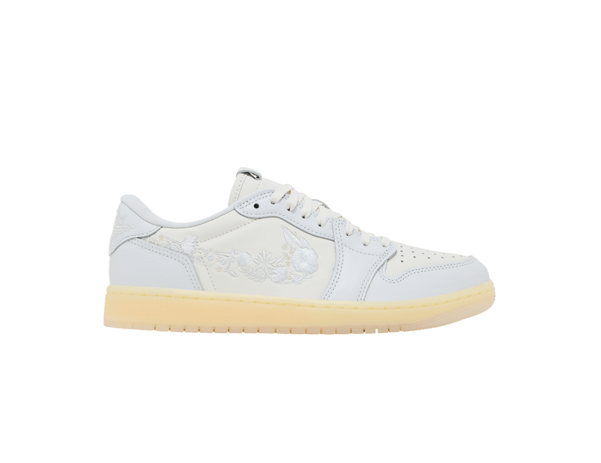 Jordan 1 Retro Low OG Rabbit Floral Swoosh