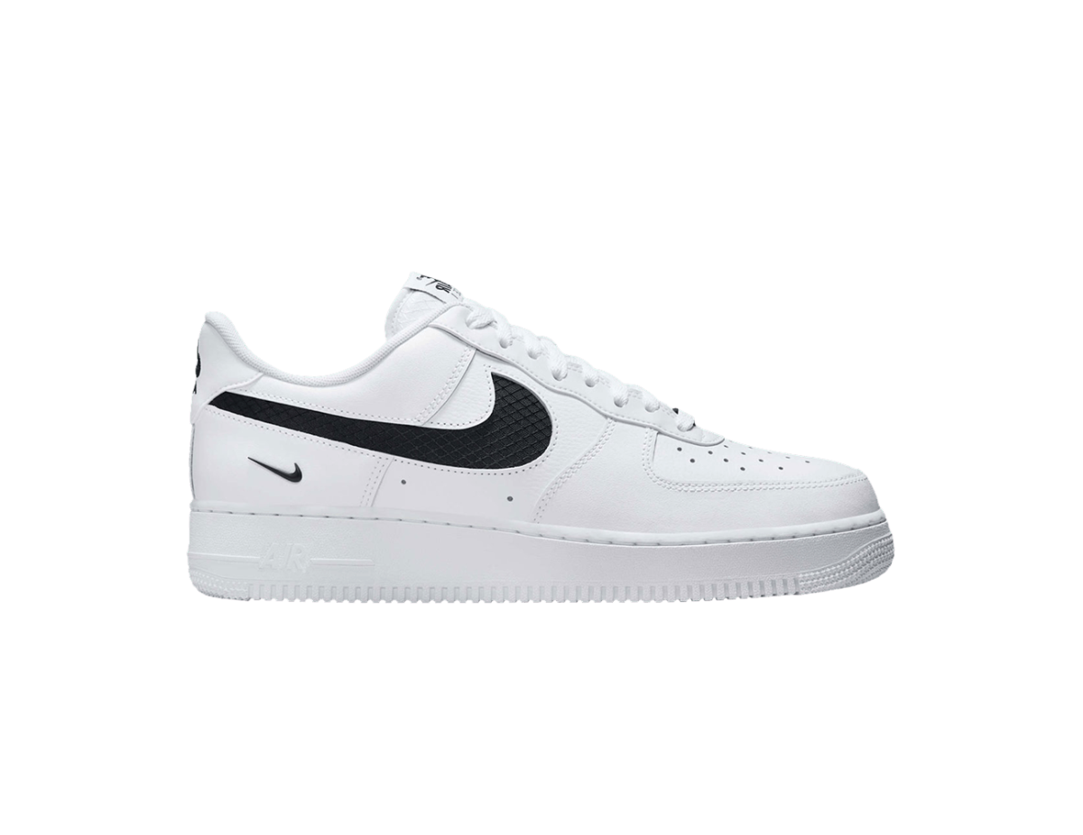 Nike Air Force 1 Low SE Nylon Swoosh White Black