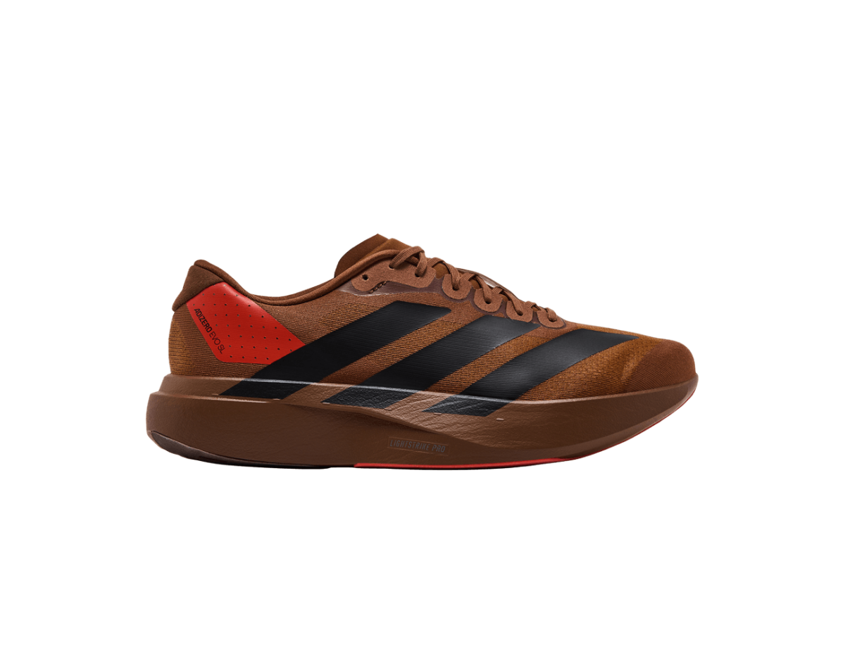 adidas Adizero Evo SL Pharrell Williams Humanrace Preloved Brown adidas Adizero Evo SL Pharrell Williams Humanrace Preloved Brown