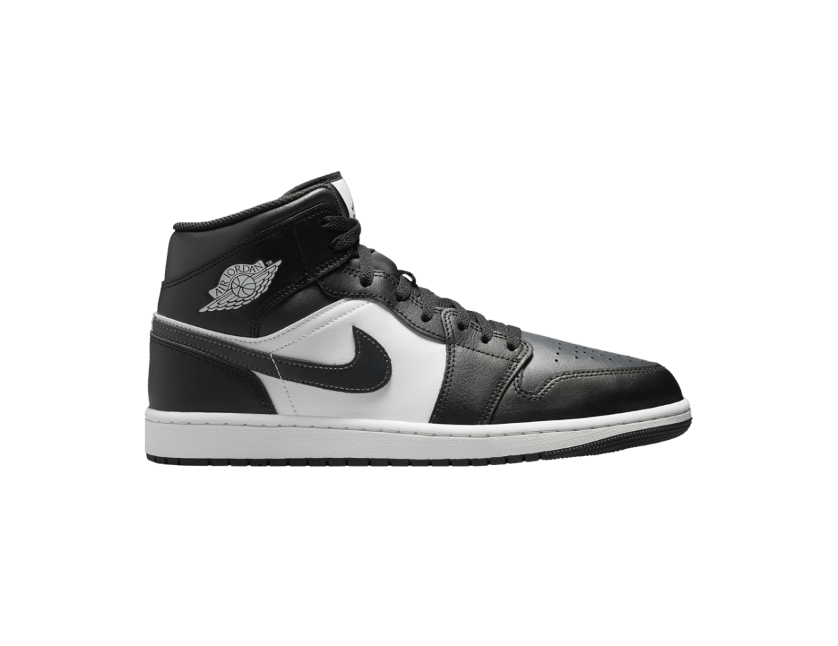 Jordan 1 Mid Off Noir Toe