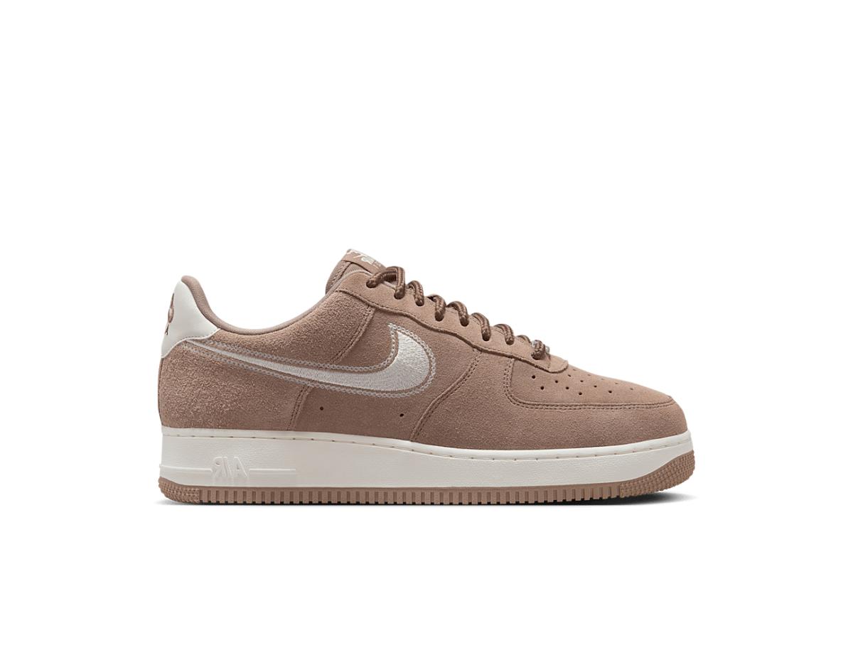 Nike Air Force 1 Low '07 LV8 Mink Brown Embroidered Swoosh