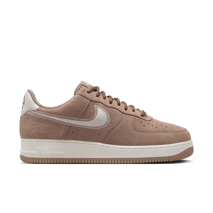 Nike Air Force 1 Low '07 LV8 Mink Brown Embroidered Swoosh