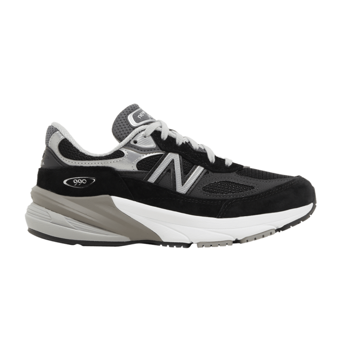 New Balance 990v6 MiUSA Black Grey White (Women's) New Balance 990v6 MiUSA Black Grey White (Women's)