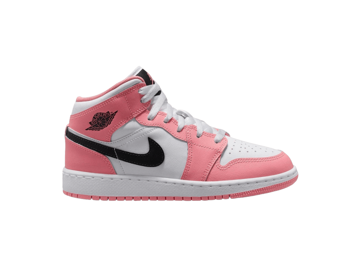 Jordan 1 Mid Pink Gaze (GS)