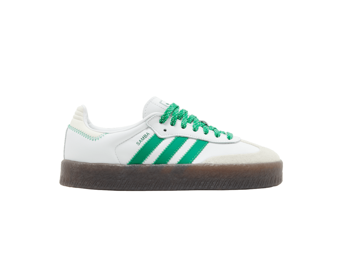 adidas Sambae Cloud White Green (Women's) adidas Sambae Cloud White Green (Women's)