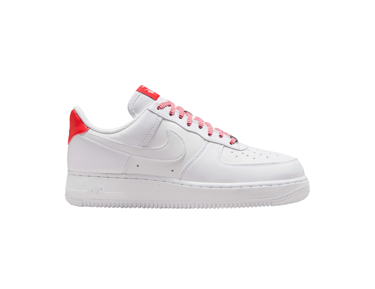 Nike Air Force 1 Low '07 White Pink Foam Metallic Silver Light Crimson (Women's)