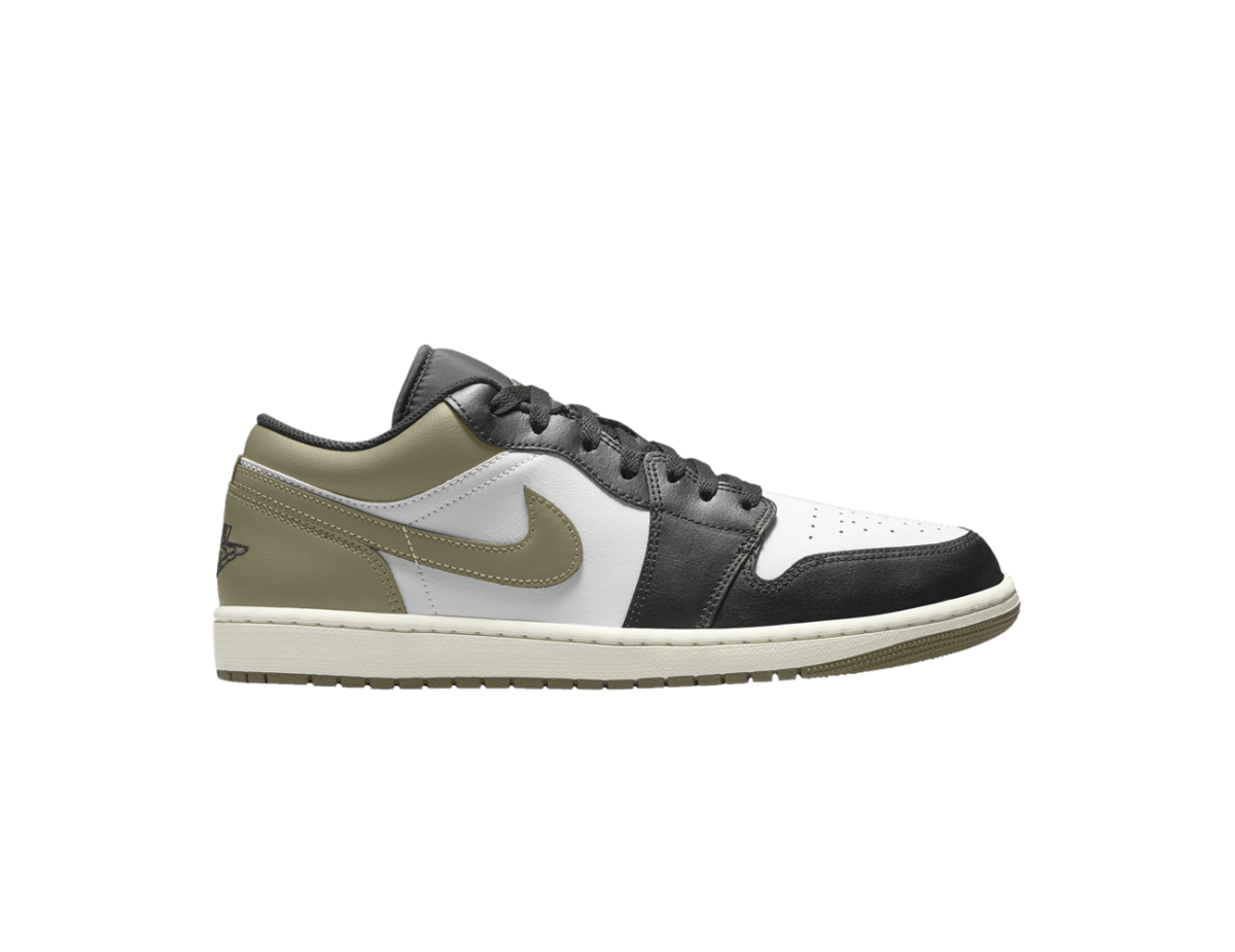 Jordan 1 Low Black Toe Medium Olive Jordan 1 Low Black Toe Medium Olive