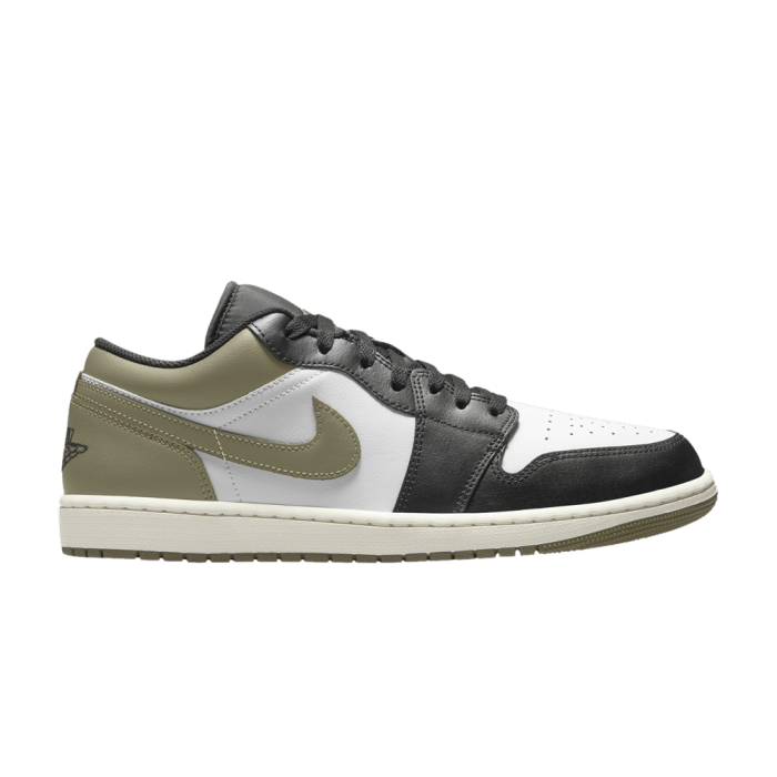 Jordan 1 Low Black Toe Medium Olive Jordan 1 Low Black Toe Medium Olive
