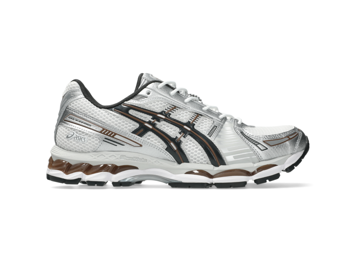 ASICS Gel-Kayano 12.1 White Graphite Grey Brown