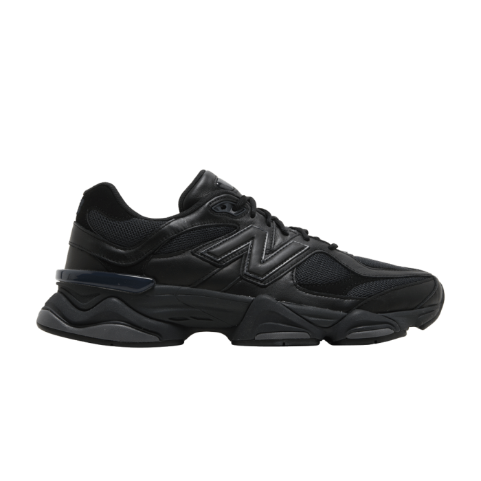 New Balance 9060 Triple Black Leather New Balance 9060 Triple Black Leather