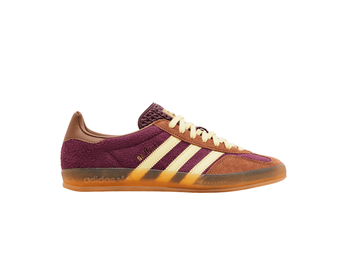 adidas Gazelle Indoor Maroon Almost Yellow